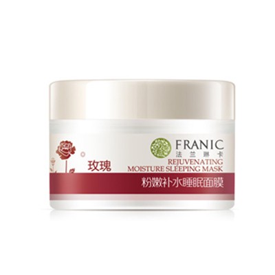 FRANIC法兰琳卡粉嫩补水睡眠面膜「平衡水油，保湿补水」 法兰琳卡 面膜 第1张
