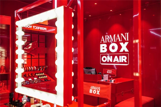 阿玛尼美妆集妆箱快闪店活动 虞书欣 刘雨昕 嘉宾 资讯 第8张