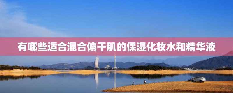 有哪些适合混合偏干肌的保湿化妆水和精华液