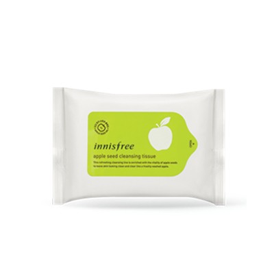 悦诗风吟苹果籽清润洁肤湿巾 温和清洁皮脂污垢 悦诗风吟 卸妆 第1张