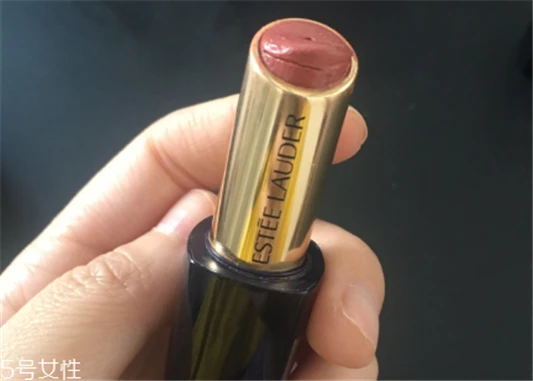 雅诗兰黛110口红试色，尽显优雅端庄气质 雅诗兰黛口红 雅诗兰黛110口红试色 第4张