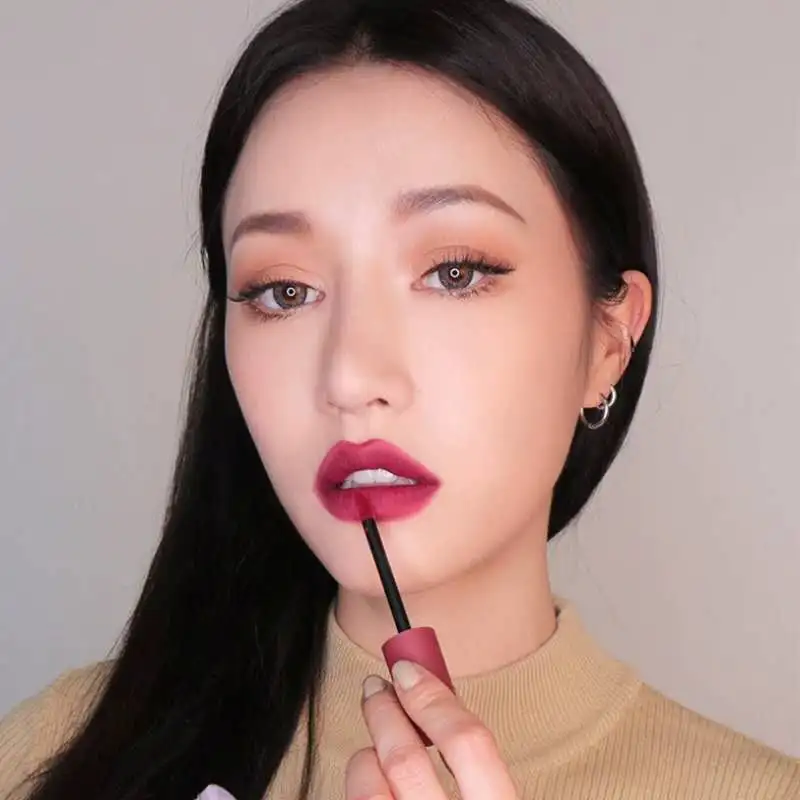 黄黑皮适合什么颜色的口红？ 黄黑皮 口红 美妆 第4张