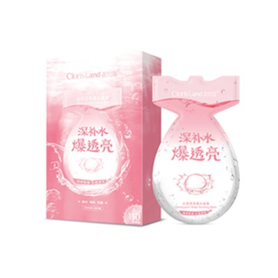 ClorisLand 花皙蔻光感透亮爆水面膜「深补水 爆透亮」 花皙蔻 面膜 第1张