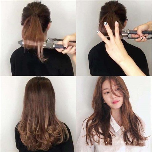 懒人必学，3秒钟完成超自然慵懒卷发 卷发 发型 第1张