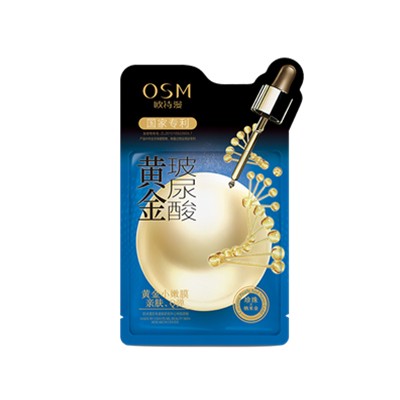 欧诗漫珍珠黄金玻尿酸面膜「紧密贴合，饱满精致」 欧诗漫 面膜 第1张