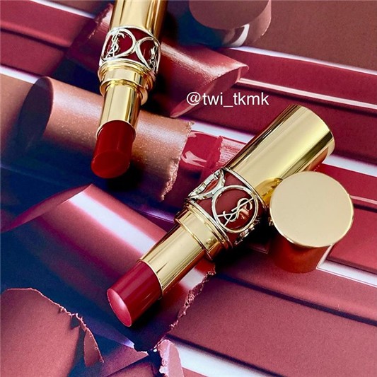 新品 | YSL 圆管Rouge Volupte Shine 血棕新色调 圆管 第1张