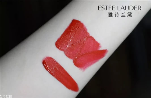 雅诗兰黛全新倾慕唇釉全部试色，全都找不到替代色 雅诗兰黛 雅诗兰黛唇釉 雅诗兰黛全新倾慕唇釉 第9张