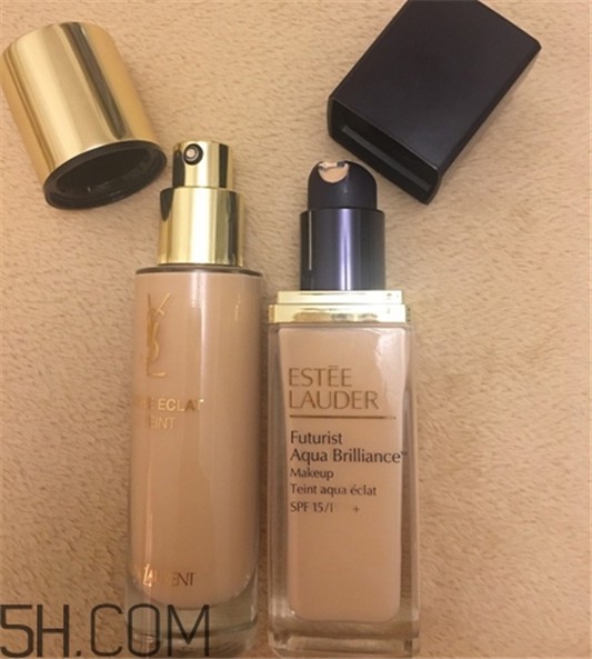 ysl超模粉底液和雅诗兰黛沁水粉底液哪个好 ysl 雅诗兰黛 粉底液 第1张