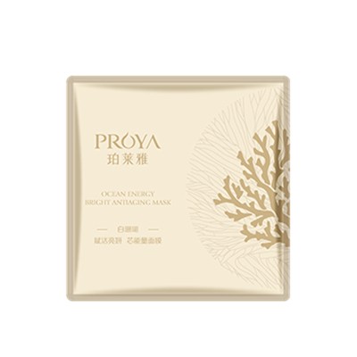 珀莱雅白珊瑚赋活亮妍芯能量面膜「光感嫩颜，源净透亮」 珀莱雅 面膜 第1张