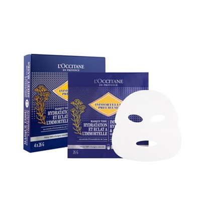 欧舒丹腊菊活颜紧致光采精华面膜「三重功效，焕亮肌肤」 欧舒丹 面膜 第1张