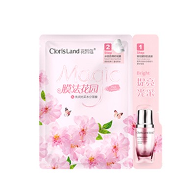 ClorisLand 花皙蔻亮润光采水分面膜 花皙蔻 面膜 第1张