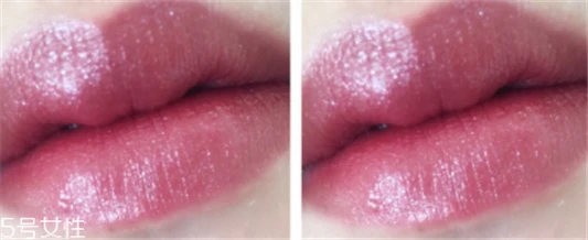 雅诗兰黛恋爱460很闪吗，雅诗兰黛love460素颜上嘴图 雅诗兰黛 口红 雅诗兰黛恋爱460很闪吗 第2张