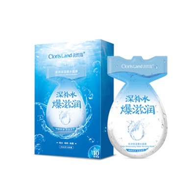 ClorisLand 花皙蔻澎湃保湿爆水面膜「深补水 爆滋润」 花皙蔻 面膜 第1张