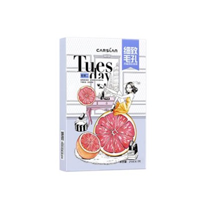 卡姿兰西柚细致面膜「有效收敛，滋润肌肤」 卡姿兰 面膜 第1张