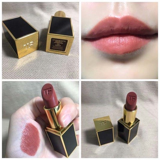 第一只TOM FORD口红献给设计师#100号，热乎乎的试色分享 TOM FORD 口红 唇膏 第1张