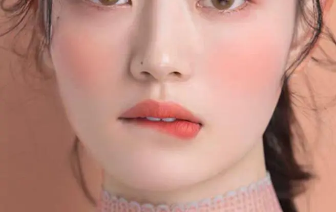 黄皮适合用什么颜色腮红，肤色暗黄不能错过的腮红色 皮肤黄 皮肤黄适合用什么颜色腮红 皮肤黄适合用什么颜色腮红效果图 美妆 第3张