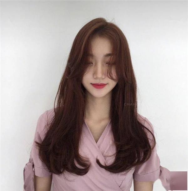 茶棕色发色尽显清纯自然，茶棕色低调又不失质感 发色 茶棕色 第21张