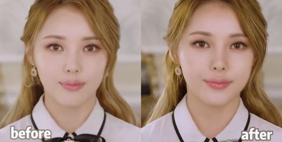 韩国美妆达人Pony3字修容的方法，提亮教学避免营造油亮感 Pony 修容 第1张