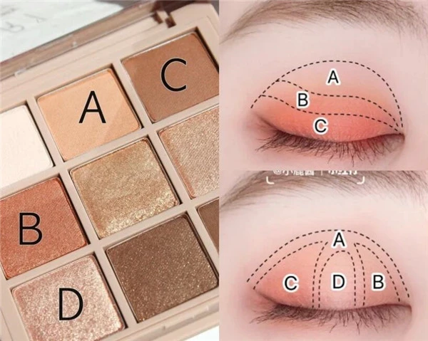 超简单眼影配色方法零基础也可以画出，常见的眼影配色分类 眼影 配色 第7张