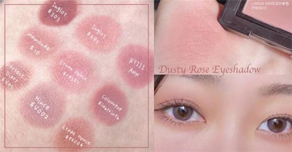 不显肿泡的玫瑰茶眼影推荐，Inglot眼影让眼妆看起来更深邃 眼影 Inglot 第1张