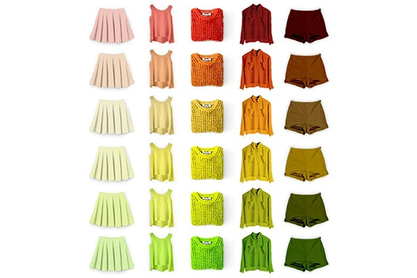 不同的皮肤底色如何知道适合什么颜色的衣服 颜色 第4张