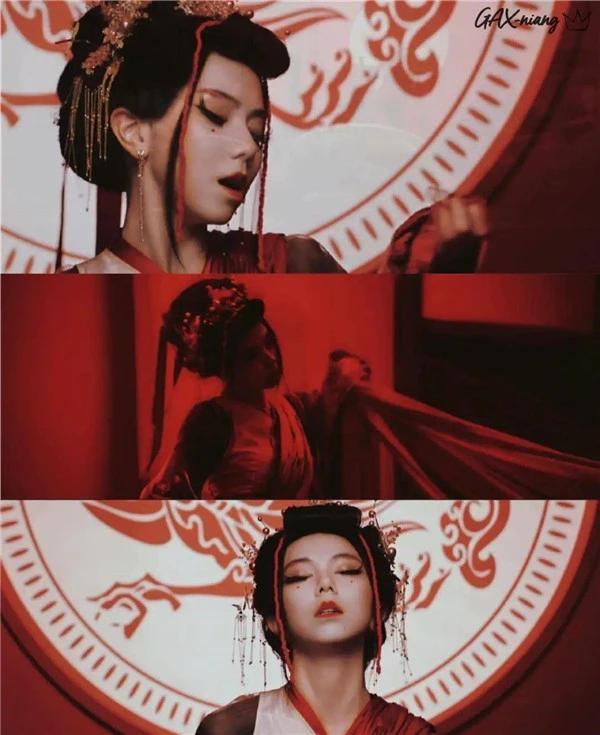 武则天复古妆搭配一袭红装令人惊艳至极 复古妆 红装 第11张 武则天复古妆搭配一袭红装令人惊艳至极 复古妆 红装 第11张