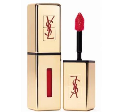 圣罗兰唇釉怎么辨别真假，看盖子与瓶身接口处 圣罗兰 唇釉 第4张