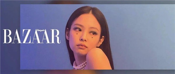 Jennie烟熏妆的爱心痣成焦点，桃心痣的人 Jennie 爱心痣 第1张