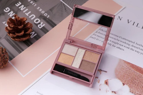 CANMAKE五色眼影盘，打造迷人「电眼口罩妆」 眼影 五色眼影盘 美妆 第4张