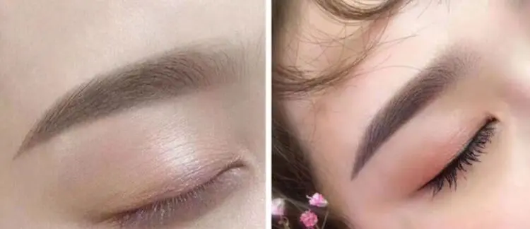 纹眉哪款眉形好看，纹眉注意事项 纹眉 纹眉哪款眉形好看 纹眉哪款眉形好看效果图片 美容 第3张