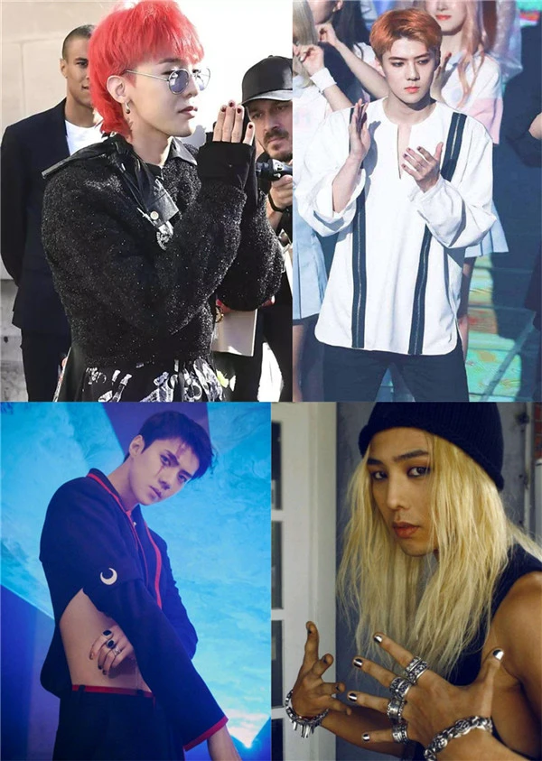 男生做美甲打造男性妆容新潮流，男生美甲吧 美甲 妆容 第6张