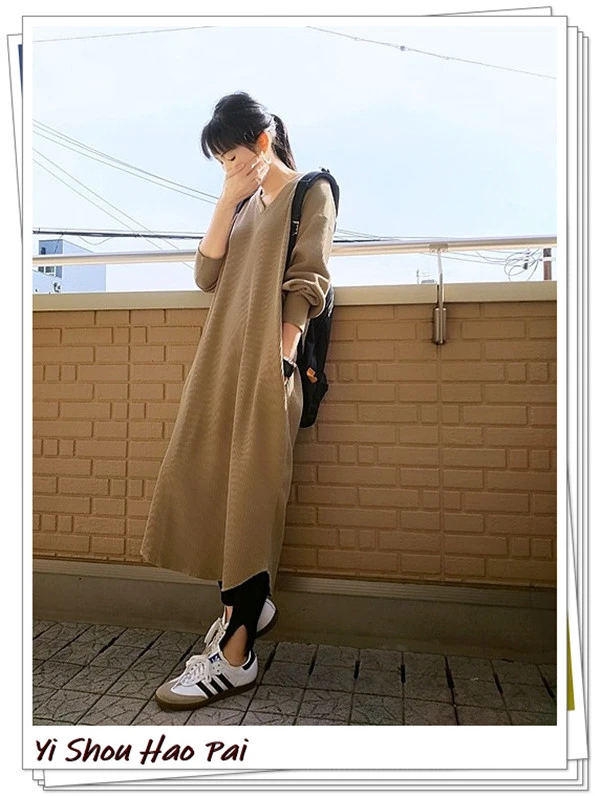 浅米色帆布背包经典休闲轻熟女人，时髦米色外套吸引目光 帆布背包 时髦 第21张