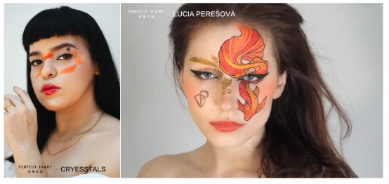 完美日记携手海外美妆艺术家、洞察国际化新趋势 美妆 完美日记 第5张