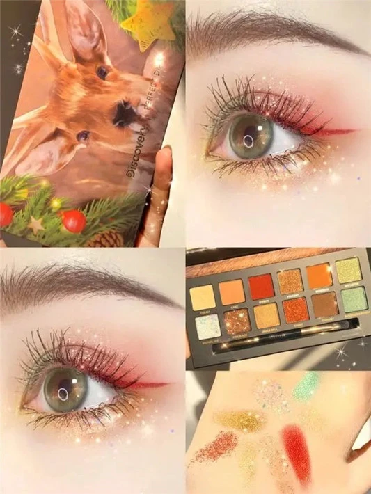 众人期待的圣诞节马上来临，脱单约会的妆容教程，请注意查收 圣诞节 美妆 第6张