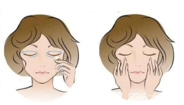 不手术就可去除眼袋的方法，隔夜茶热敷眼部或贴眼贴 眼袋 方法 第6张