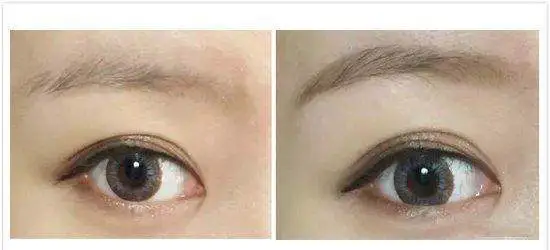 国字脸画什么眉毛好看，适合国字脸眉形分享 国字脸 国字脸眉毛 国字脸适合画什么眉形图片 美妆 第6张