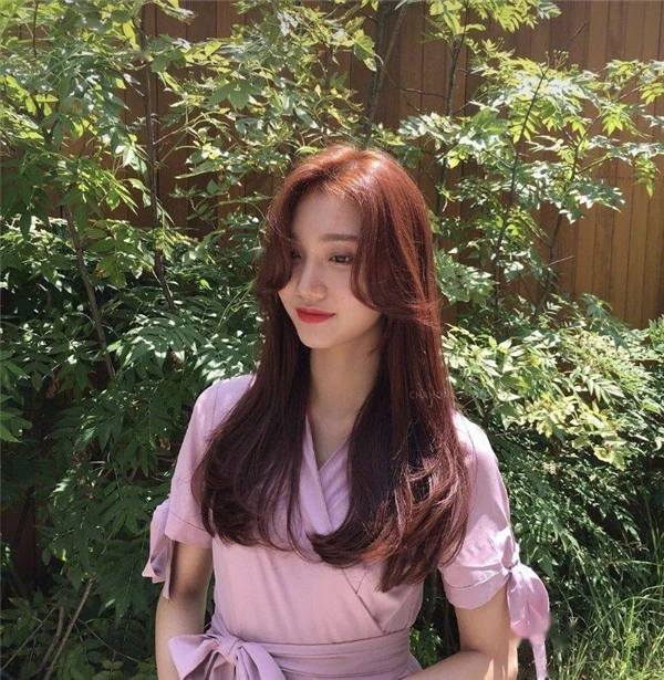 茶棕色发色尽显清纯自然，茶棕色低调又不失质感 发色 茶棕色 第22张