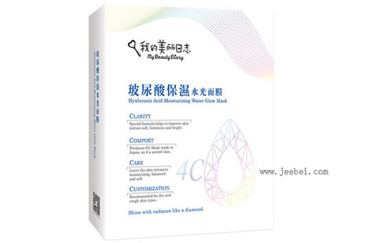我的美丽日志玻尿酸保湿水光面膜怎么样，适合什么类型肌肤 我的美丽日志 面膜 第1张