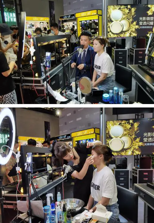 深蓝彩妆美博会收官 一起回顾展会精彩瞬间 彩妆 深蓝彩妆 美妆 第4张