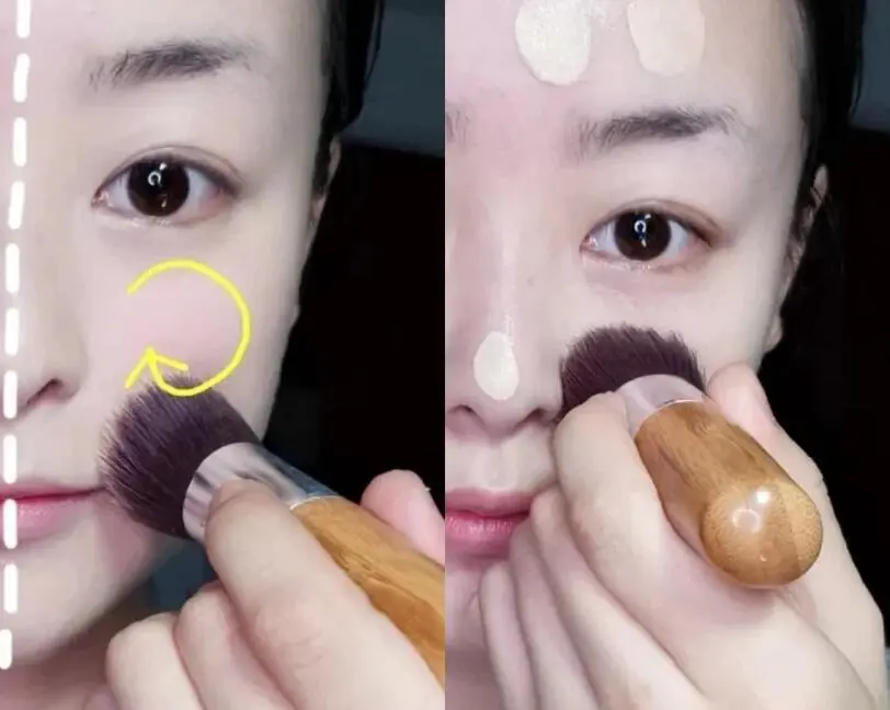 毛孔肌、油痘肌、脱皮肌用什么上妆工具妆效看起来会很自然 毛孔肌 油痘肌 第3张