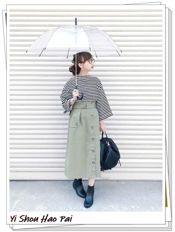 浅米色帆布背包经典休闲轻熟女人，时髦米色外套吸引目光 帆布背包 时髦 第11张