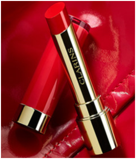 唇感新体验，唇间爆浆，滋润秋冬，娇韵诗漆光丰盈唇膏 口红 娇韵诗漆光丰盈唇膏 美妆 第1张