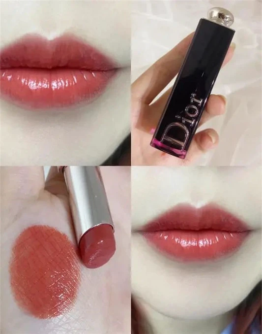 迪奥口红的「王牌色」，除了999 740更高级显白，524气质优雅 口红 第3张