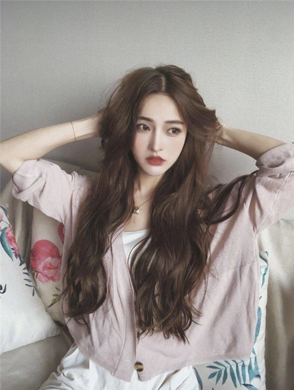 茶棕色发色尽显清纯自然，茶棕色低调又不失质感 发色 茶棕色 第25张