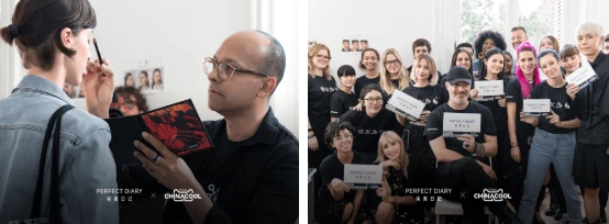 完美日记携手天猫走进巴黎时装周，「上眼」中国美色 美妆 完美日记 第2张