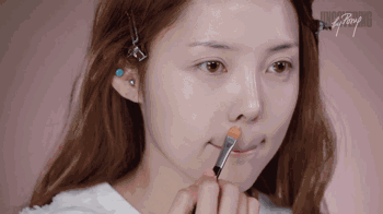 淡妆怎么画好看，清新自然女神淡妆化妆教程图片 淡妆 女神淡妆化妆 清新自然女神淡妆化妆教程图片 美妆 第4张