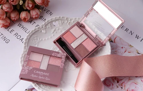 CANMAKE五色眼影盘，打造迷人「电眼口罩妆」 眼影 五色眼影盘 美妆 第11张