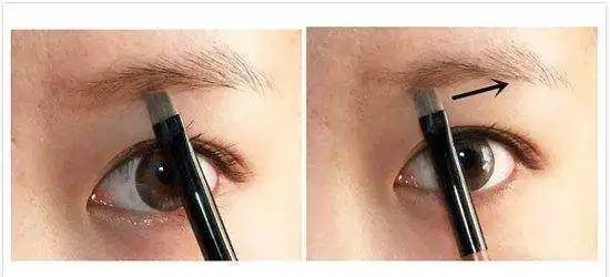 国字脸画什么眉毛好看，适合国字脸眉形分享 国字脸 国字脸眉毛 国字脸适合画什么眉形图片 美妆 第7张