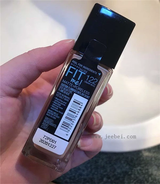 美宝莲fitme粉底液色号，美宝莲fitme粉底液使用测评 粉底液 美宝莲 第2张