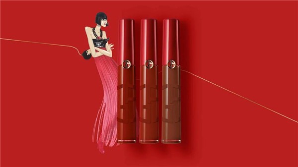 2021GIORGIO ARMANI beauty阿玛尼秋冬时装周限定版唇釉 beauty 阿玛尼 唇釉 第1张